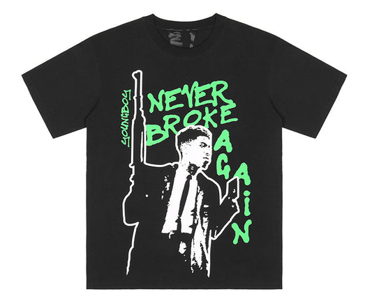 YoungBoy NBA x Vlone My Window Tee Black