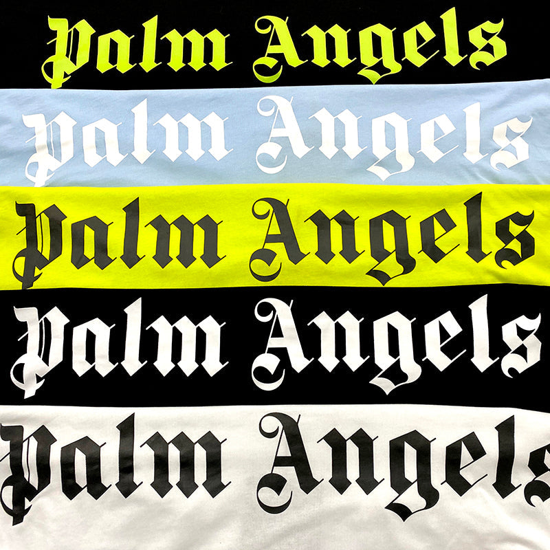 Palm Angels Logo Mock Neck Longsleeve T-Shirt
