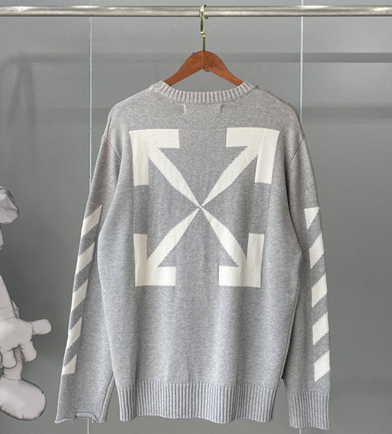 Off-White Diag Arrows Knit Sweater Black