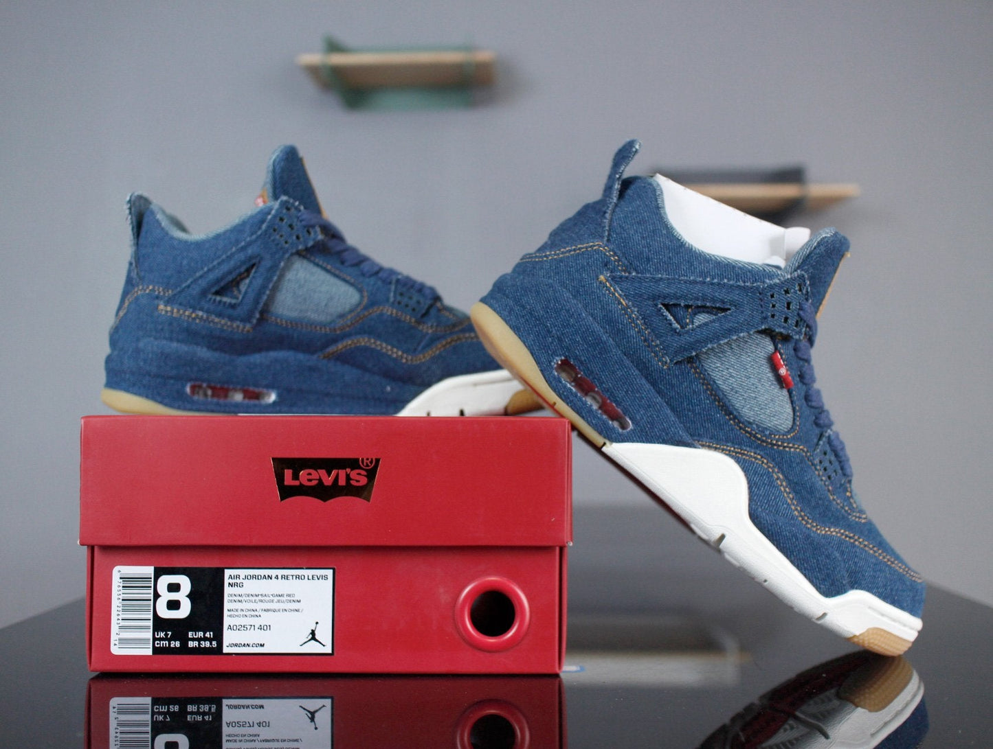 Levi’s x Air Jordan 4 Retro / "Denim"