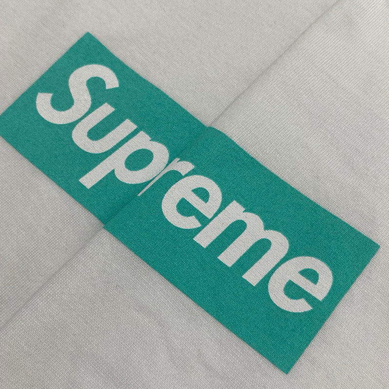 Supreme Tiffany & Co. Box Logo Tee White