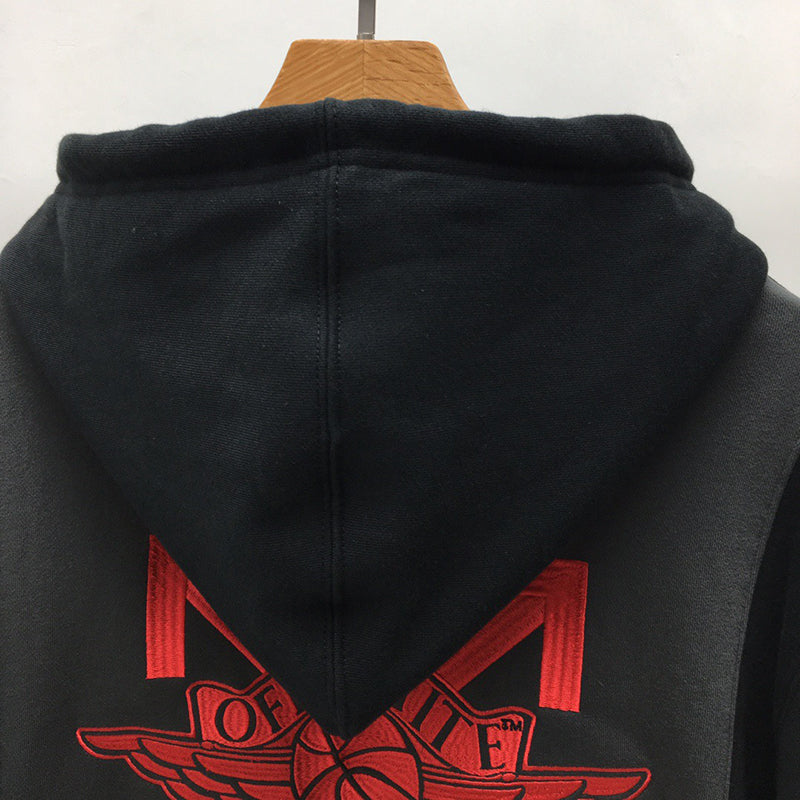 Off-White x Jordan Hoodie Black