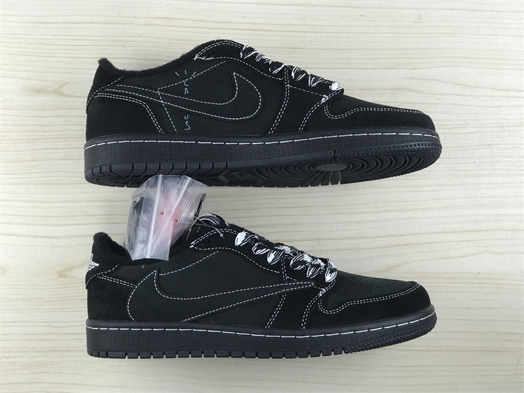 Travis Scott x Air Jordan 1 Low 'Black Phantom'