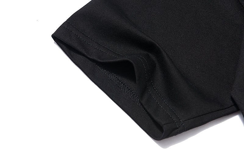 Palm Angels Doubled Logo Crewneck T-shirt