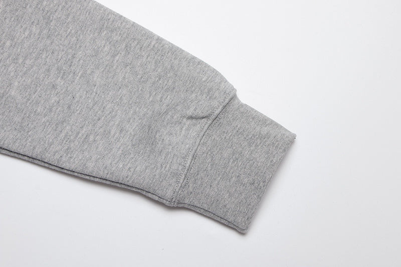 OFF-WHITE Black Paint Script Skate Hoodie Grey