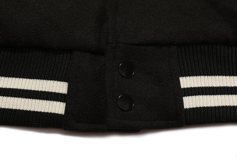 Vandy The Pink 4 Year Anniversary Varsity Jacket "Black Sail"