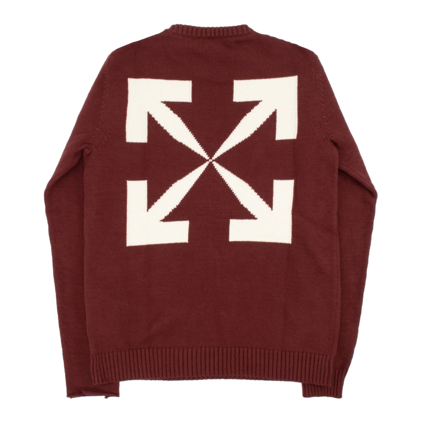 Off-White Diag Arrows Knit Sweater Black