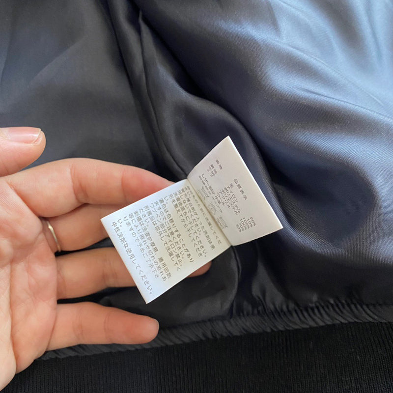 Human Made Duck Navy Blue and Grey Varsity Jacket