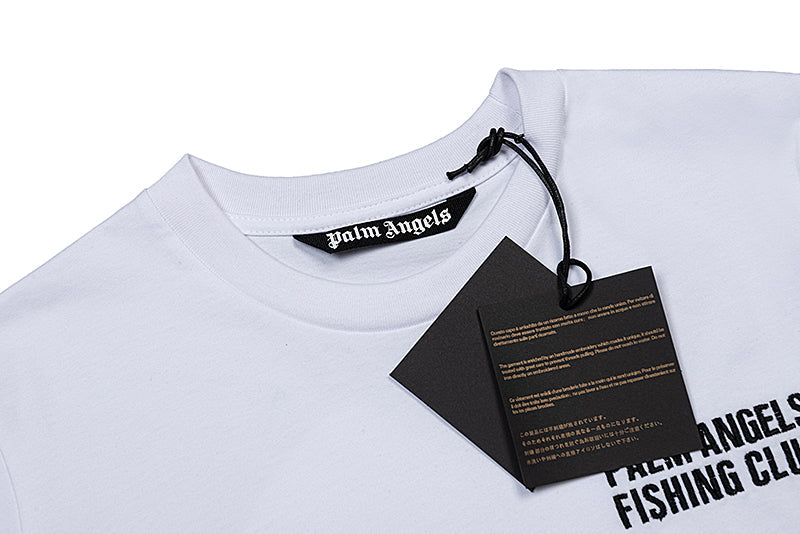 Palm Angels Fishing Club Embroidered Tee