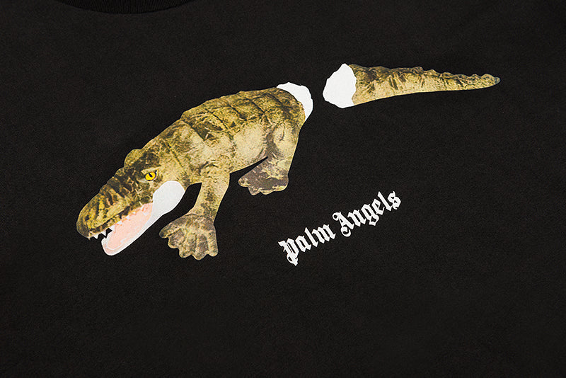 Palm Angels Croco Short-Sleeve Tee