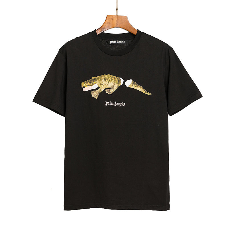 Palm Angels Croco Short-Sleeve Tee