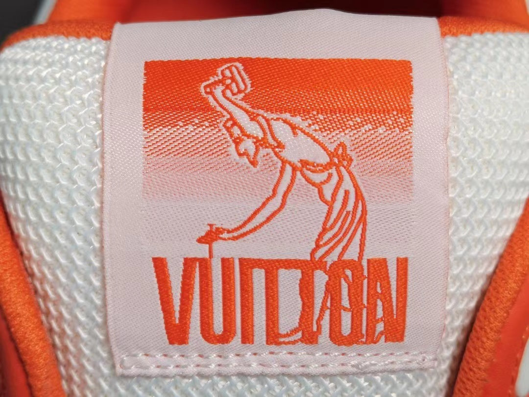 Louis Vuitton Trainer Monogram Denim Orange