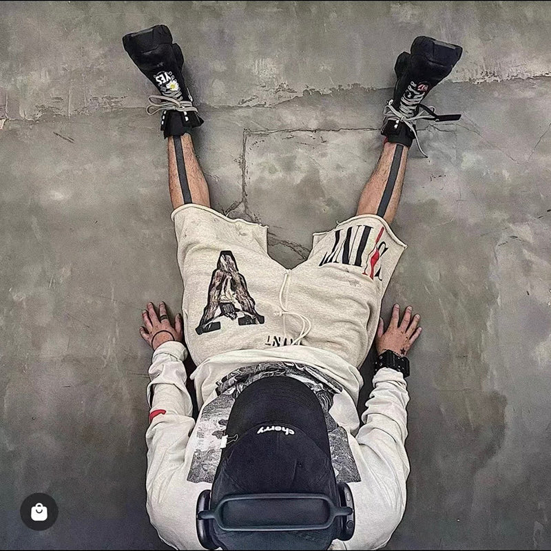 Saint Mxxxxxx x VLONE Sweat Shorts White