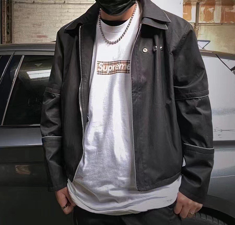 Supreme Burberry Box Logo Tee Black