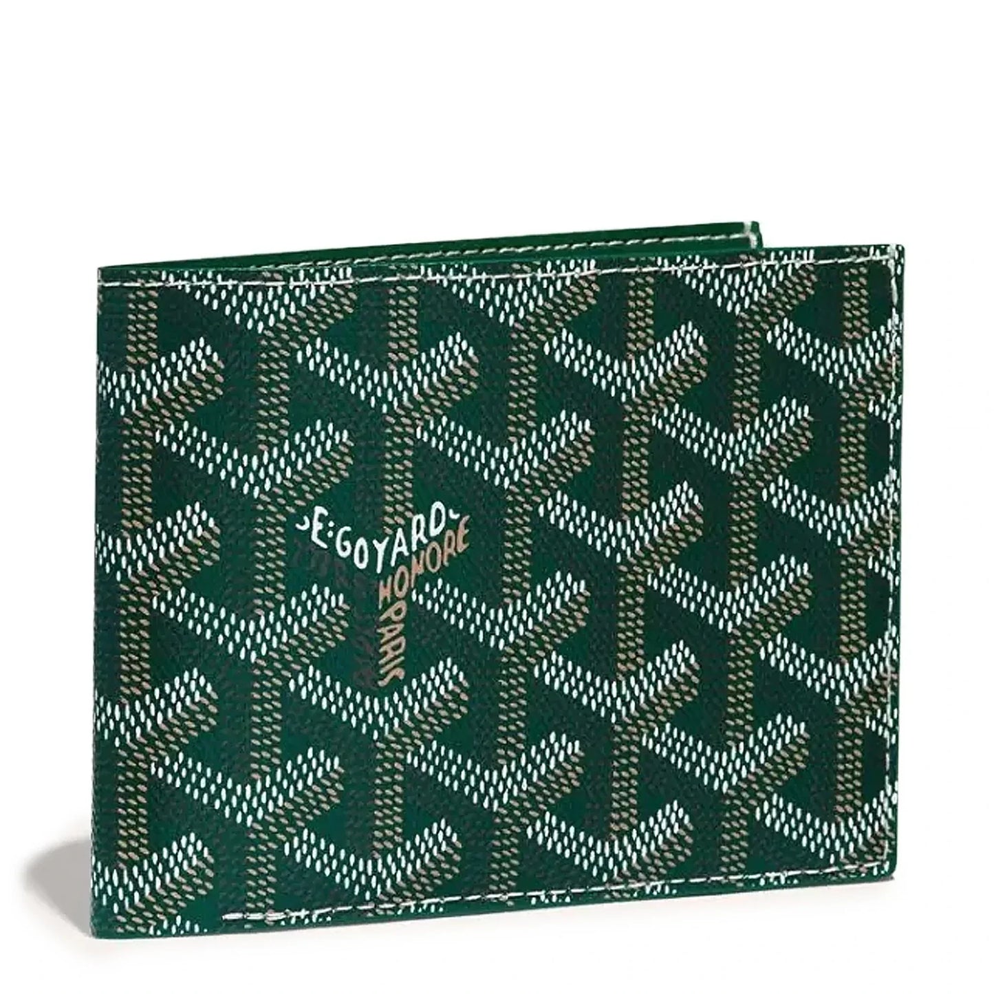 Goyard Saint-Florentin Green/Tan Wallet