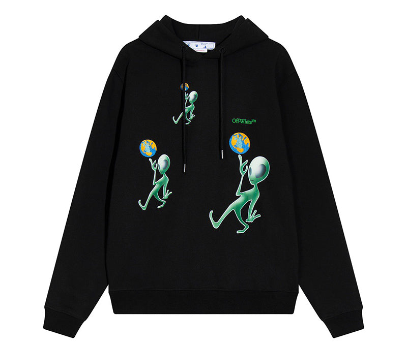 Off-White hoodie Alien Arrow Skate