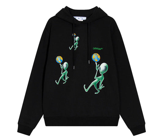 Off-White hoodie Alien Arrow Skate