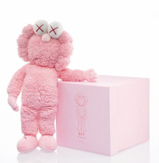 KAWS BFF Plush Pink