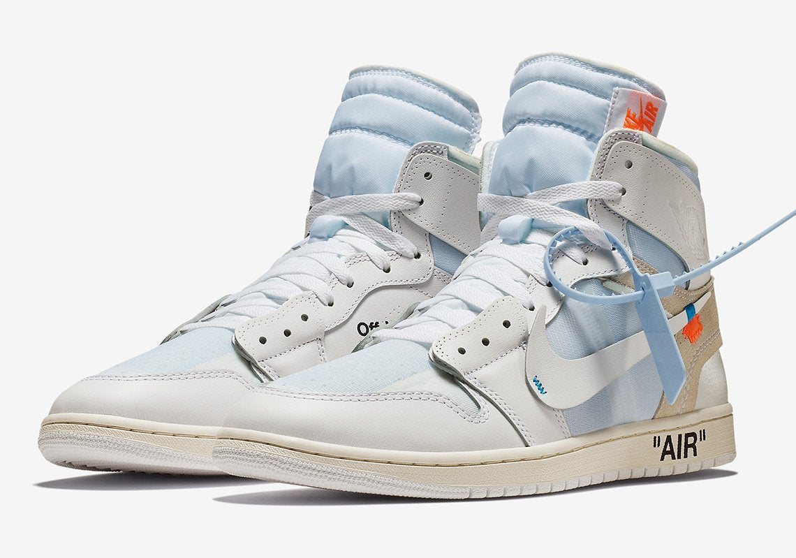 OFF-WHITE x Air Jordan 1 Retro High OG / White 2018