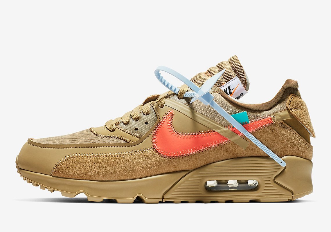 OFF-WHITE x Air Max 90 / Desert Ore