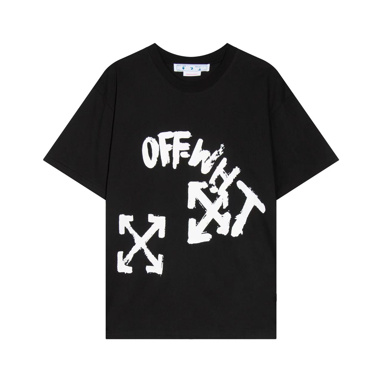 OFF-WHITE Tshirt Paint Script Skate