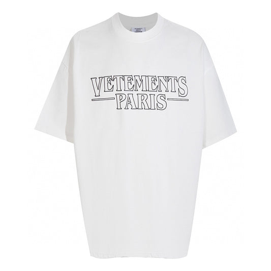 VETEMENTS Vetements Paris T-shirt | White