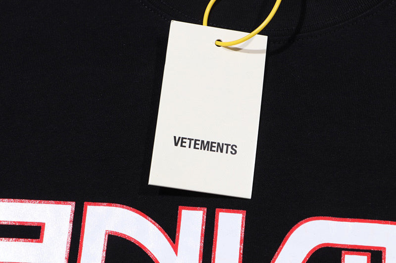 VETEMENTS Anime Freak T-shirt | Black