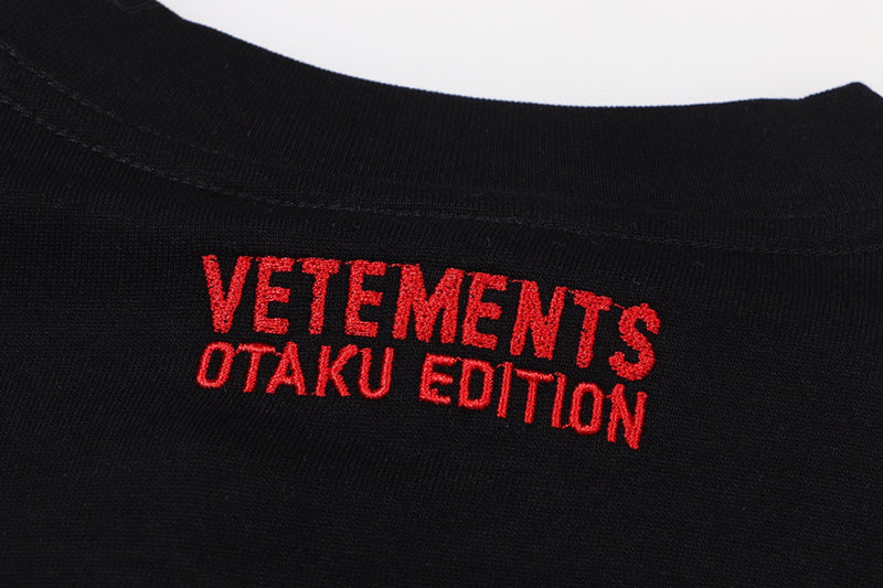 VETEMENTS Anime Freak T-shirt | Black