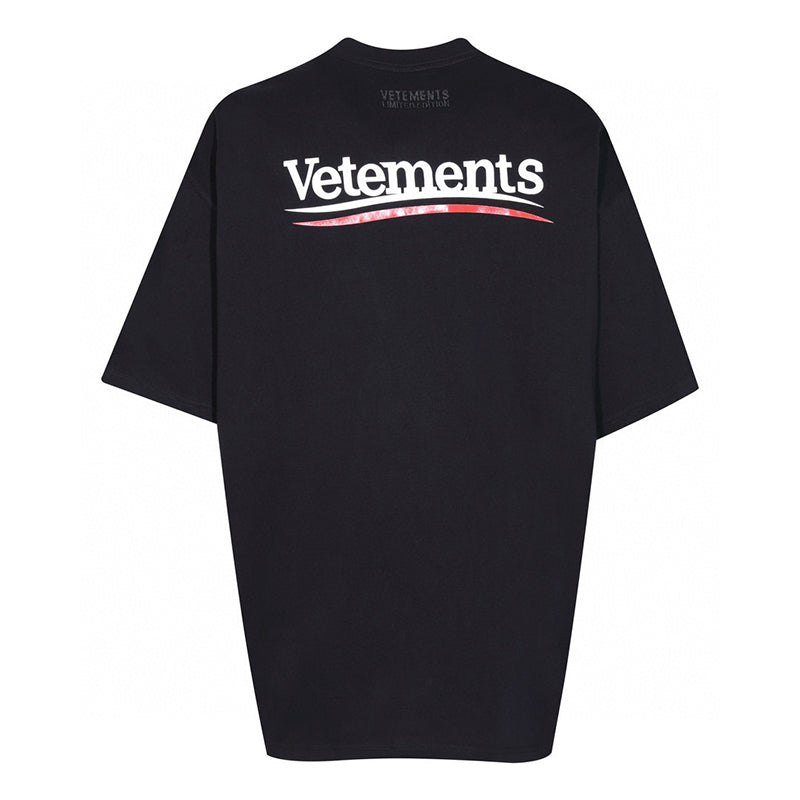 VETEMENTS Campaing T-shirt | Black