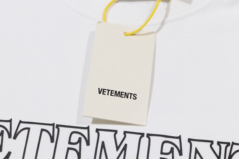 VETEMENTS Vetements Paris T-shirt | White