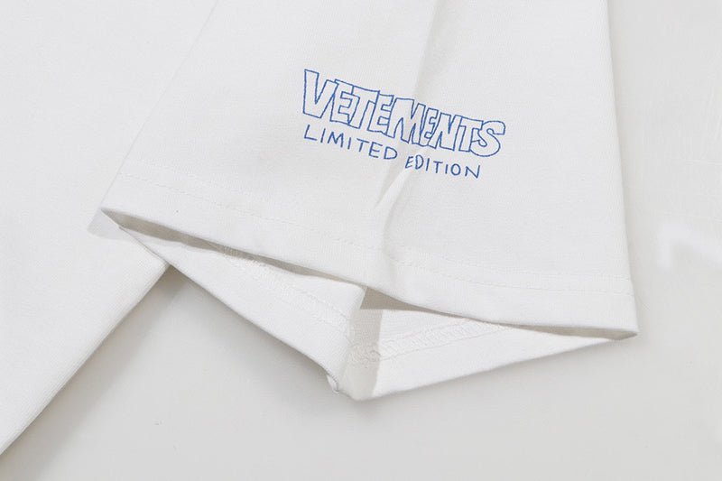 VETEMENTS Scribbled Car/Heart T-shirt | White