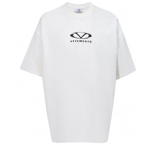 VETEMENTS Oval logo T-shirt | White