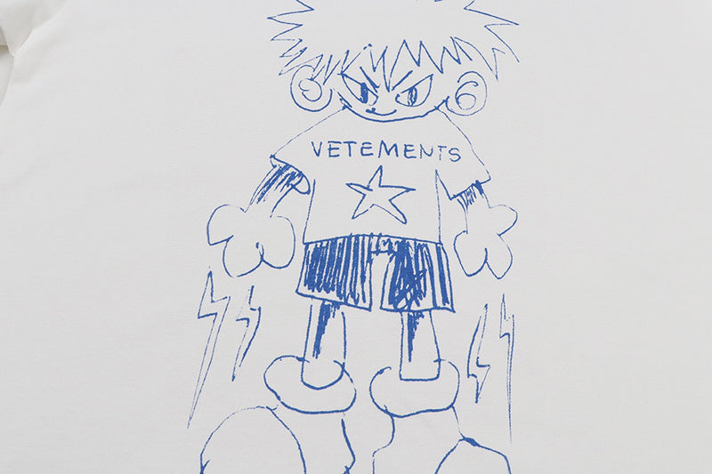 VETEMENTS Graphic-print T-shirt | White