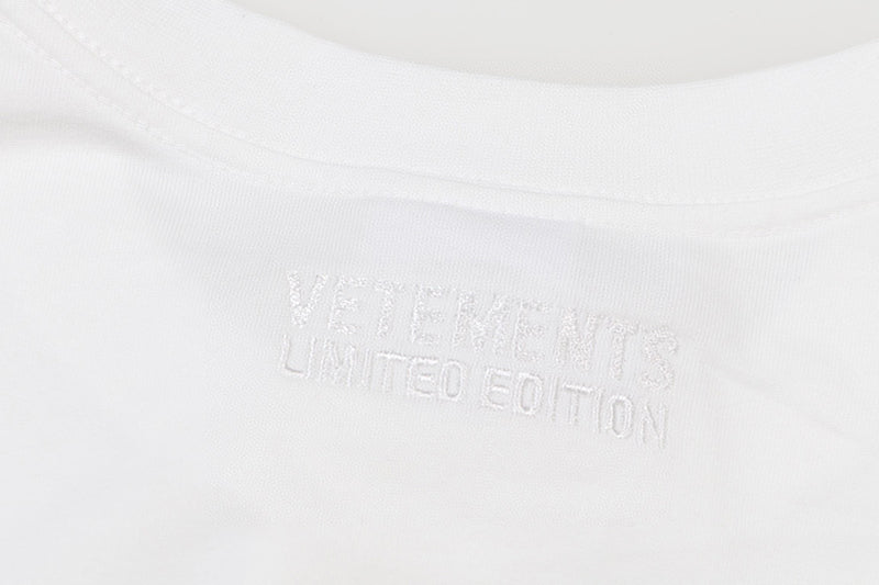 VETEMENTS No Social Media T-shirt | White