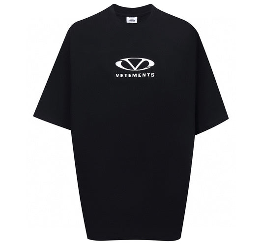 VETEMENTS Oval logo T-shirt | Black