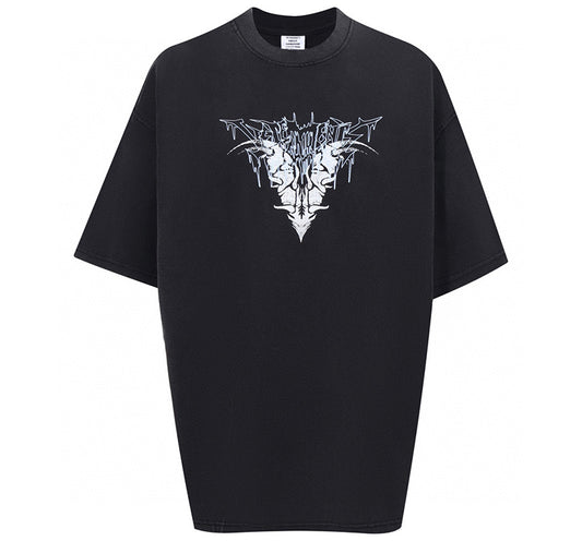 VETEMENTS Bone V T-shirt | Black