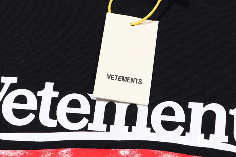 VETEMENTS Campaing T-shirt | Black