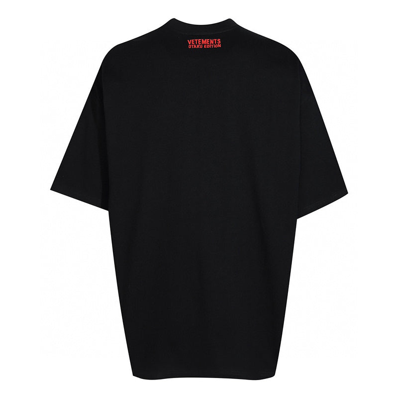 VETEMENTS Anime Freak T-shirt | Black