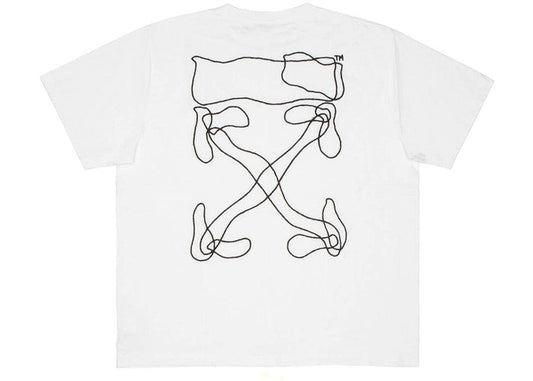 Off-White Oversized Abstract Arrows Embroidered T-shirt